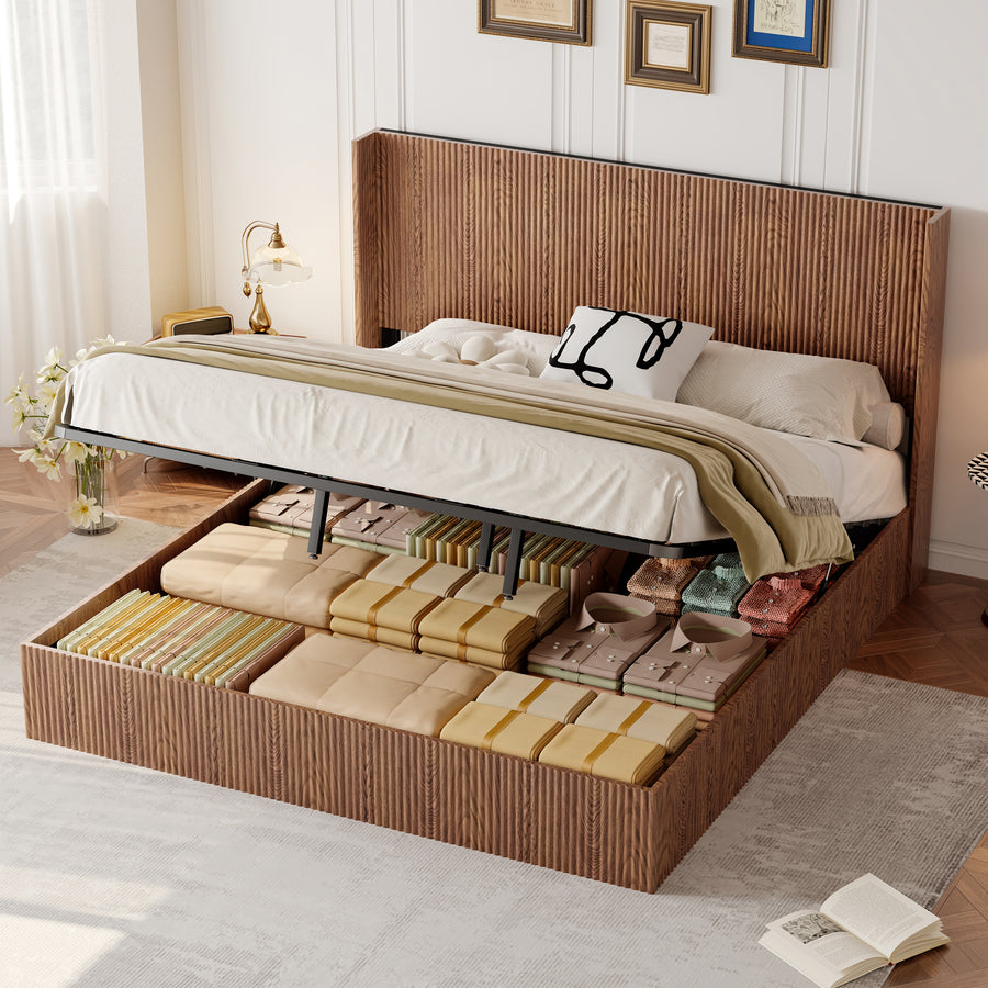 Boxer Storage Bed Frame King Size