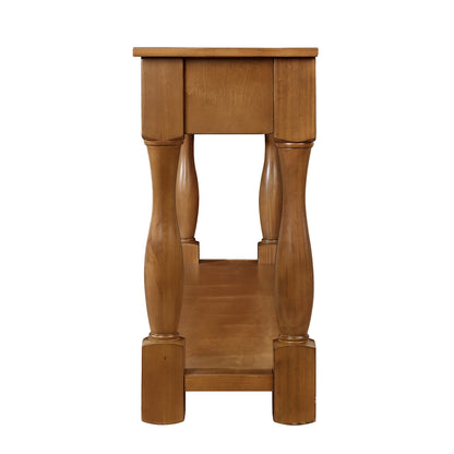 Ohio Pine Wood Console Table