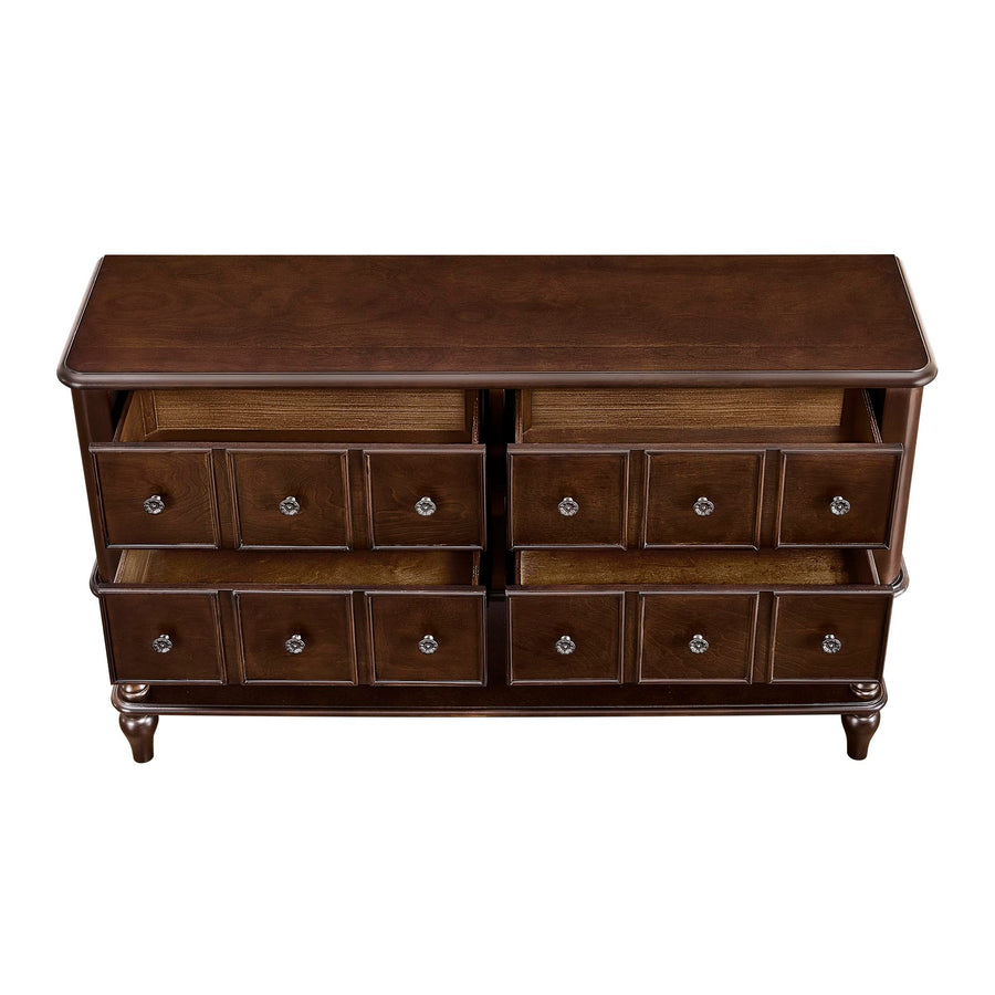 Walker  Espresso Vintage Console Table