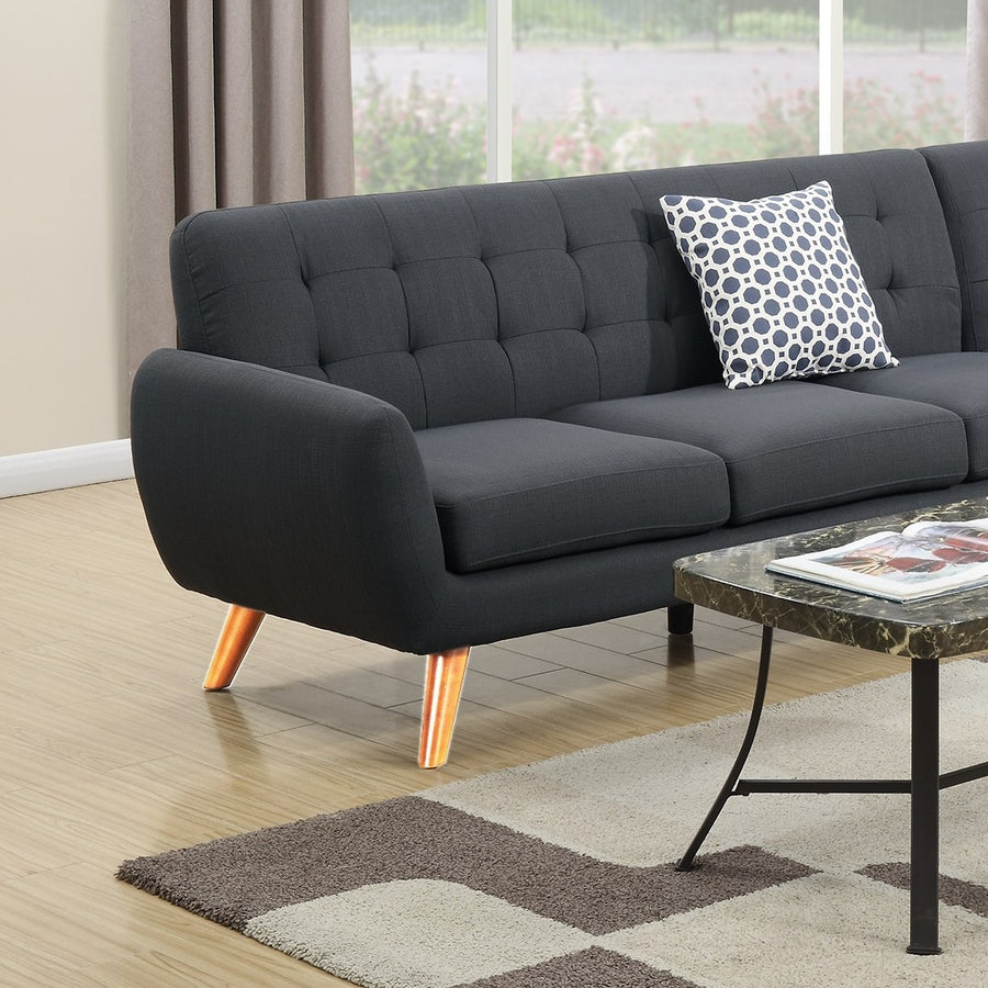 Rabta Sectional Chaise Black
