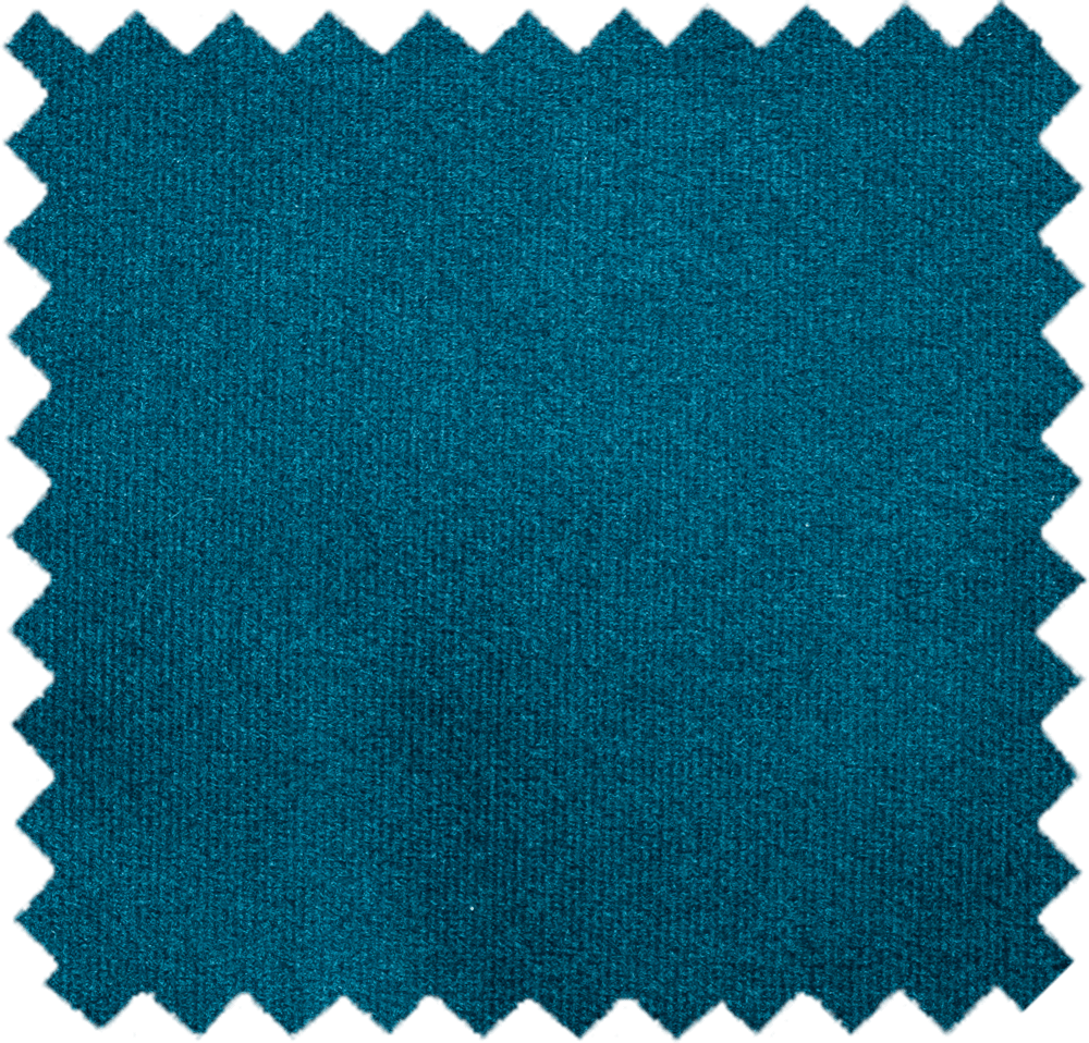 Peacock Blue sectional sofa