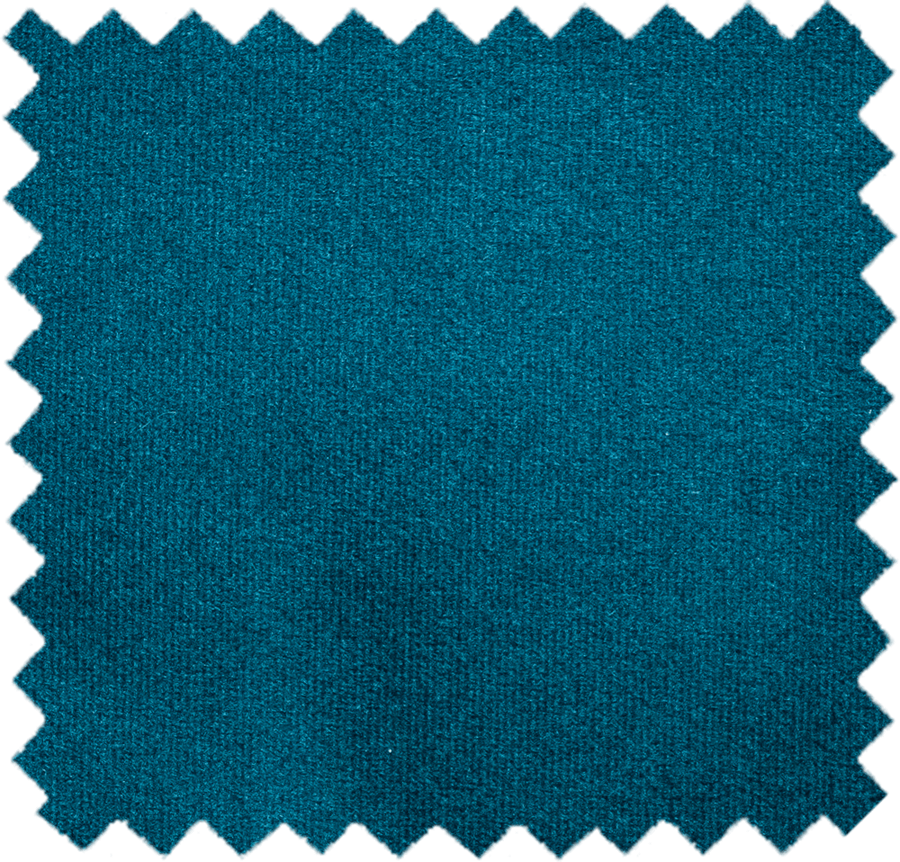 Peacock Blue sectional sofa