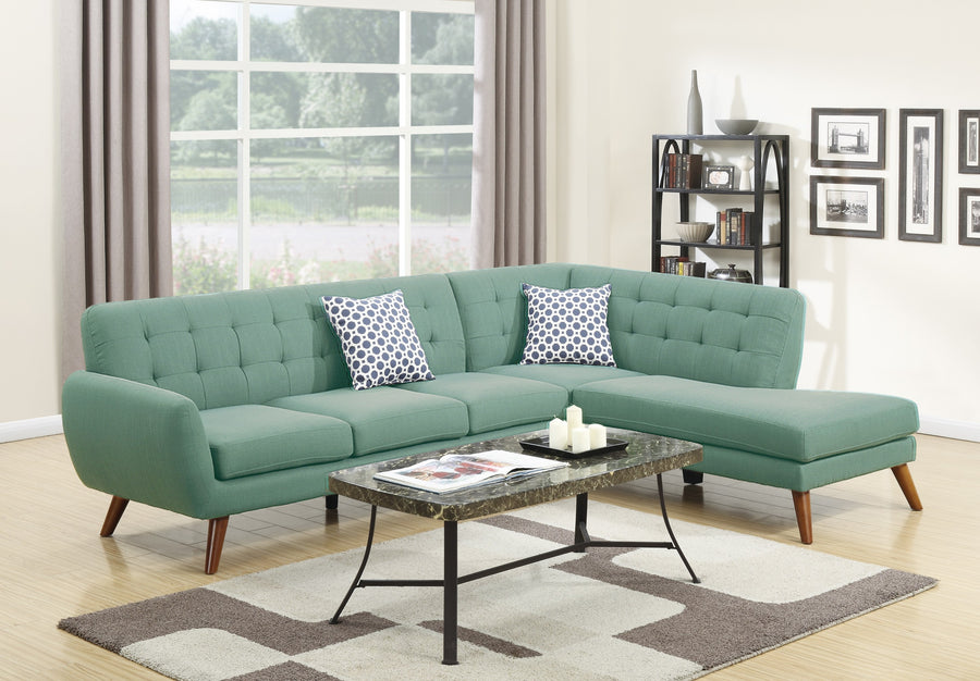 Rabta Sectional Chaise Green