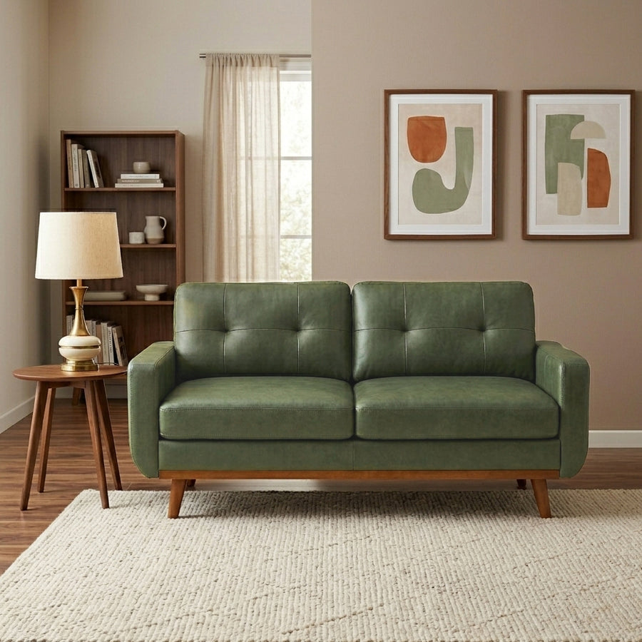Olive Green Loveseat for new wed