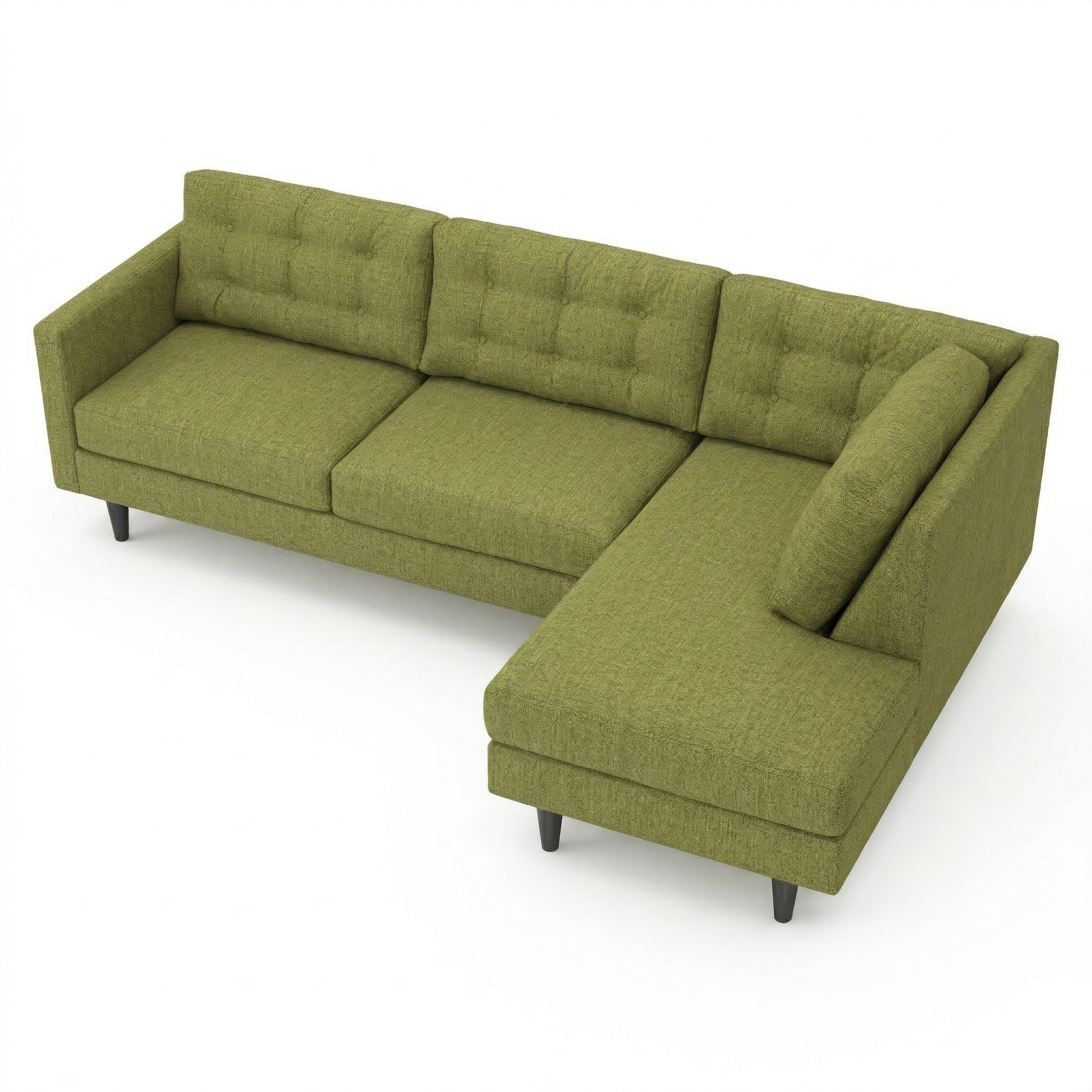 Green sectional sofa