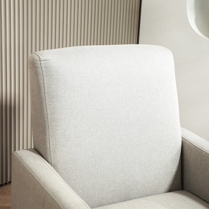 Light Camel Accent Armchair