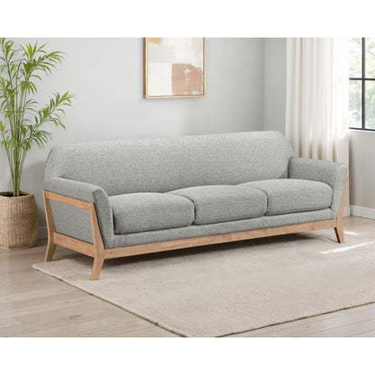 Kansas Grey Sofa 3 Seater