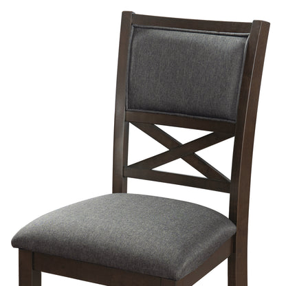 Dallas gray walnut 6 Piece Dining Set