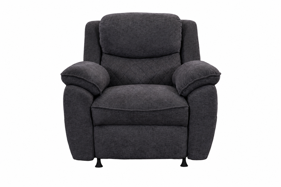 1 seater 6 seater dark gray power recliner sofa