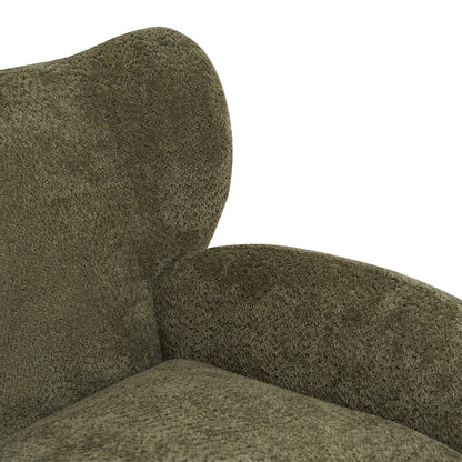 Birch Lane Laid Back Style Loveseat Olive Green color by Darsh stars