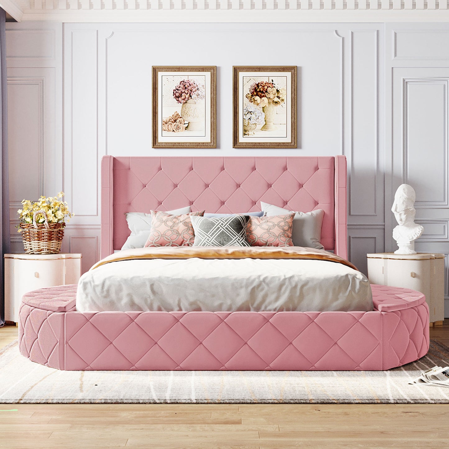 Kotan's Upholstered Queen Size Bed